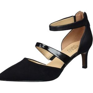 Franco Sarto Black Davey suede heel